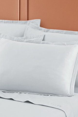 2 taies d'oreiller Uni - Blanc