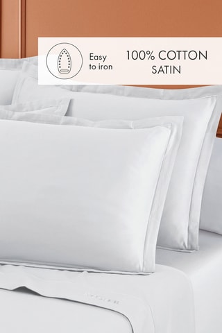 2 taies d'oreiller Uni - Blanc