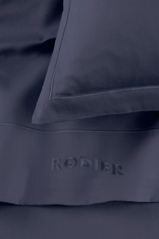 2 taies d'oreiller Uni - Bleu foncé