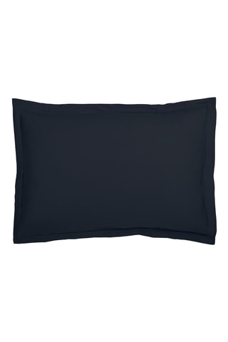 2 taies d'oreiller Uni - Bleu marine