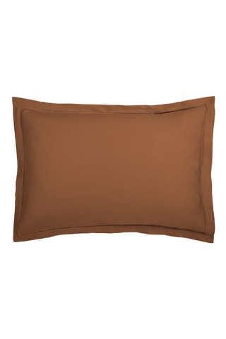 2 taies d'oreiller Uni - Marron