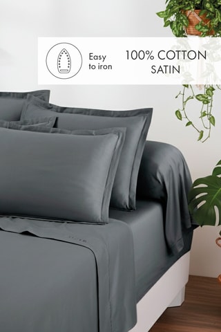 2 taies d'oreiller Uni - Gris