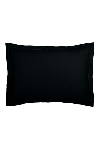 2 taies d'oreiller Uni - Gris foncé
