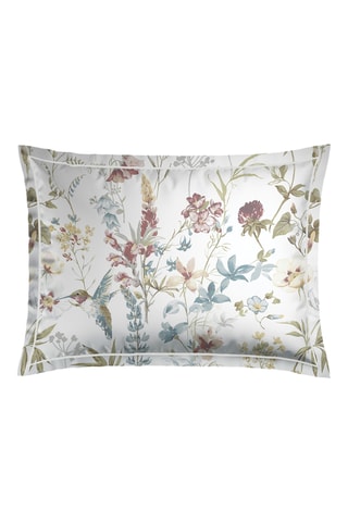2 taies d'oreiller Colibri chantant - Blanc