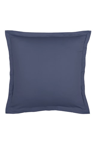 2 taies d'oreiller Uni - Bleu foncé
