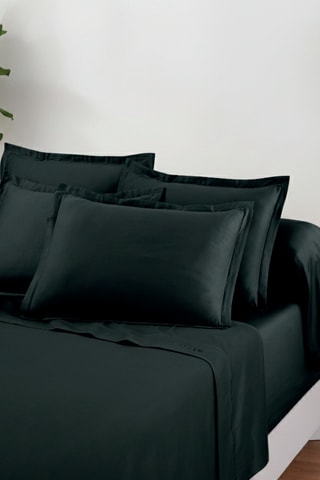 2 taies d'oreiller Uni - Gris foncé