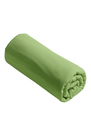 Drap-housse Lina fleurs - Vert