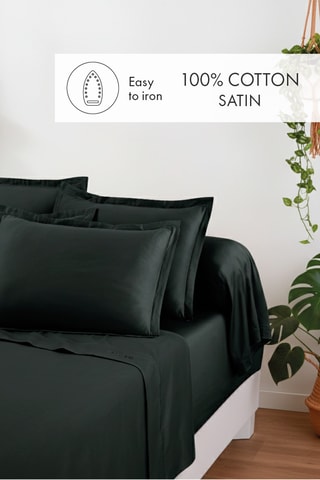 Drap plat Uni 1 baratta - Gris foncé