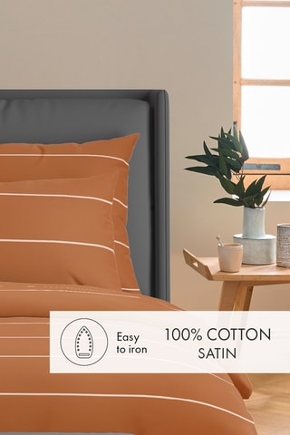 Drap plat Camille - Marron