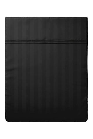 Dra plat Dobby stripe woven - Noir