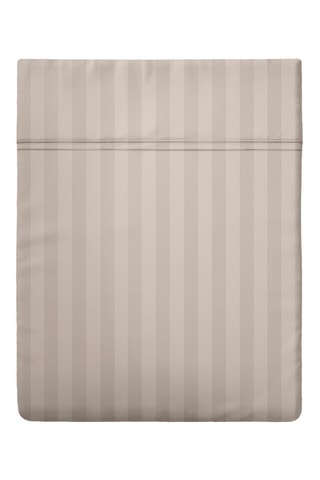Drap plat Dobby stripe woven - Taupe