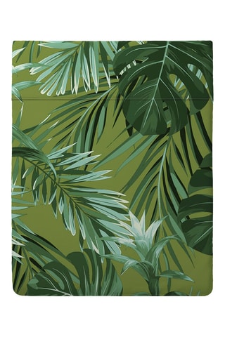 Drap plat Tropical - Vert