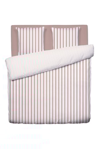 Parure de couette Noémie - Vieux rose