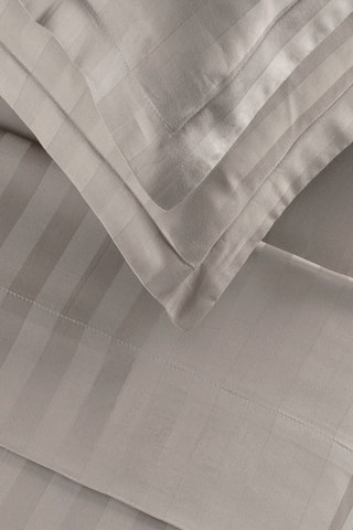 Parure de draps Dobby stripe woven - Taupe