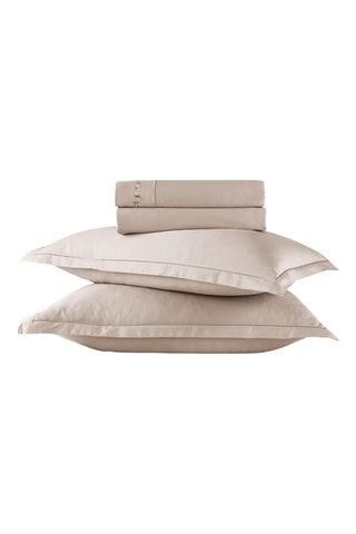 Parure de draps Uni 1 baratta - Taupe clair