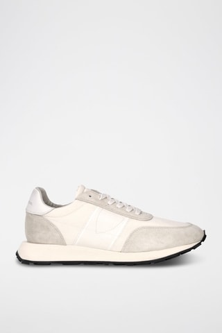 Kalfsleren Sneakers Tour - Wit