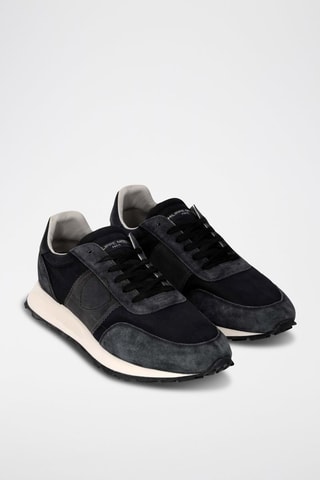 Leren Sneakers - Zwart
