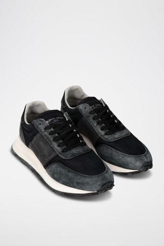 Leren Sneakers - Zwart