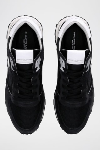Kalfsleren Sneakers Tropez - Zwart