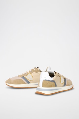Kalfsleren Sneakers Tropez 2,1 - Beige