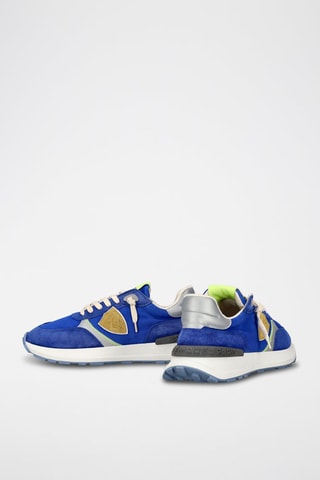 Leren Sneakers Antibes - Koningsblauw