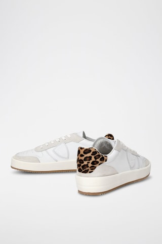 Leren Sneakers Nice - Wit