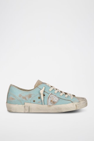 Leren Sneakers PRSX - Hemelsblauw