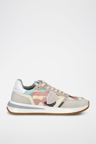 Kalfsleren Sneakers Tropez 2,1 Low - Beige