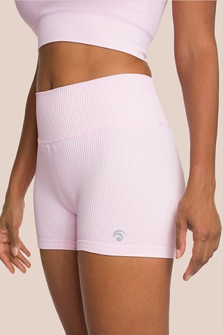 Short taille haute Maya - Rose