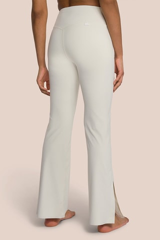 Pantalon flare de yoga Venus - Blanc