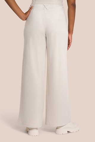 Pantalon wide legs Eden - Crème