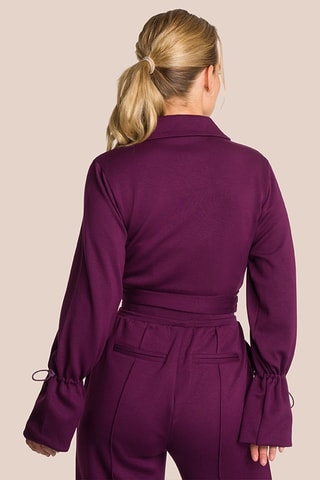 Veste portefeuille Elodie - Violet 