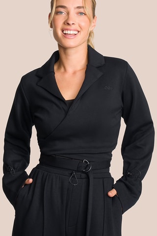 Veste portefeuille Elodie - Noir
