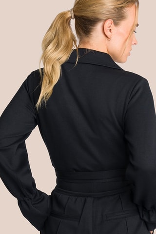 Veste portefeuille Elodie - Noir