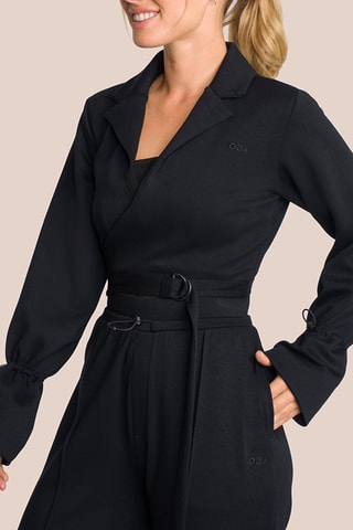 Veste portefeuille Elodie - Noir