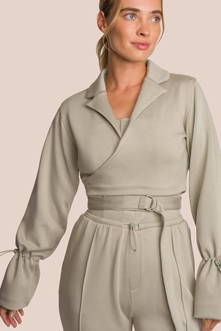 Veste portefeuille Elodie - Gris