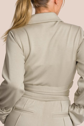 Veste portefeuille Elodie - Gris