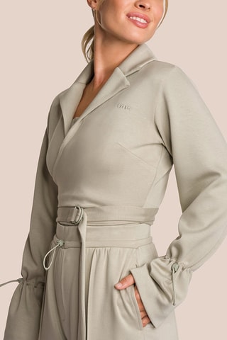 Veste portefeuille Elodie - Gris