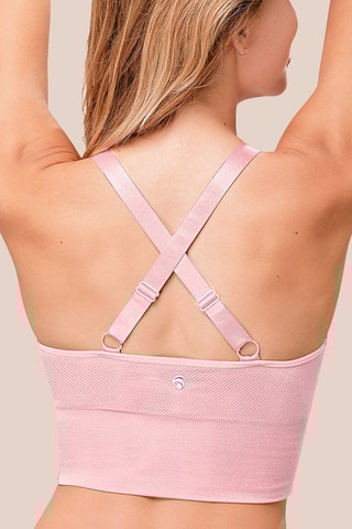 Brassière de yoga Athletic - Rose