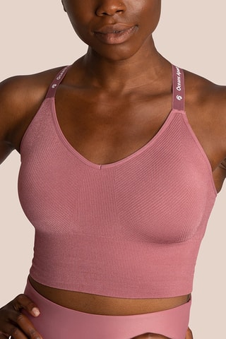 Brassière de yoga Athletic - Rose