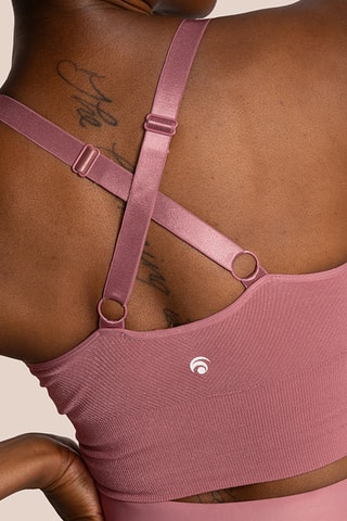 Brassière de yoga Athletic - Rose