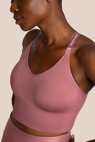 Brassière de yoga Athletic - Rose