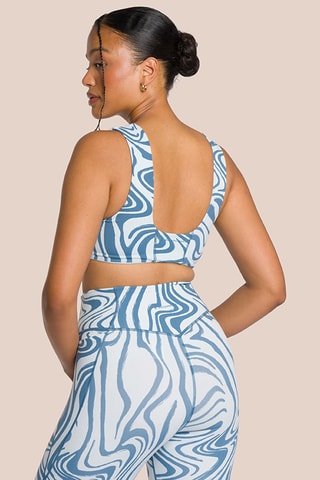 Brassière de yoga Shania - Bleu