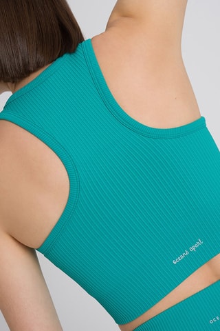 Brassière de yoga Aimy - Turquoise