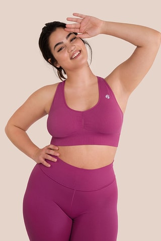 Brassière de yoga Venice - Violet