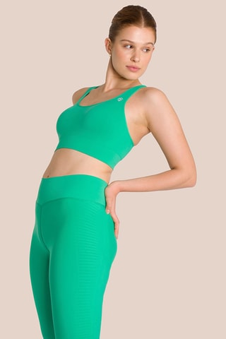 Brassière de yoga Beverly - Vert