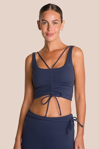 Brassière de yoga Gianna - Bleu marine