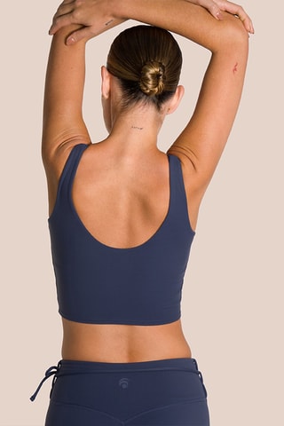 Brassière de yoga Gianna - Bleu marine