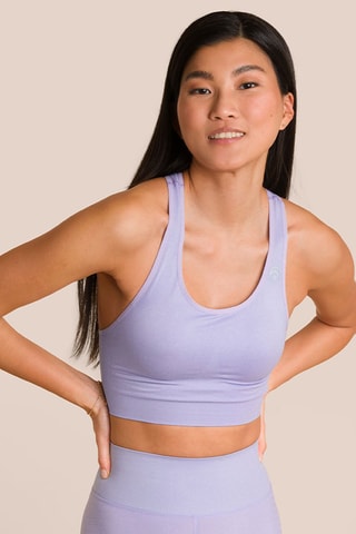 Brassière de yoga Beverly - Mauve