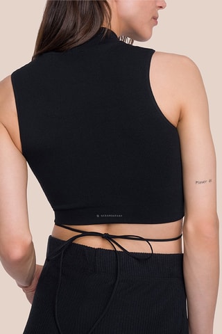 Crop top Marly - Noir